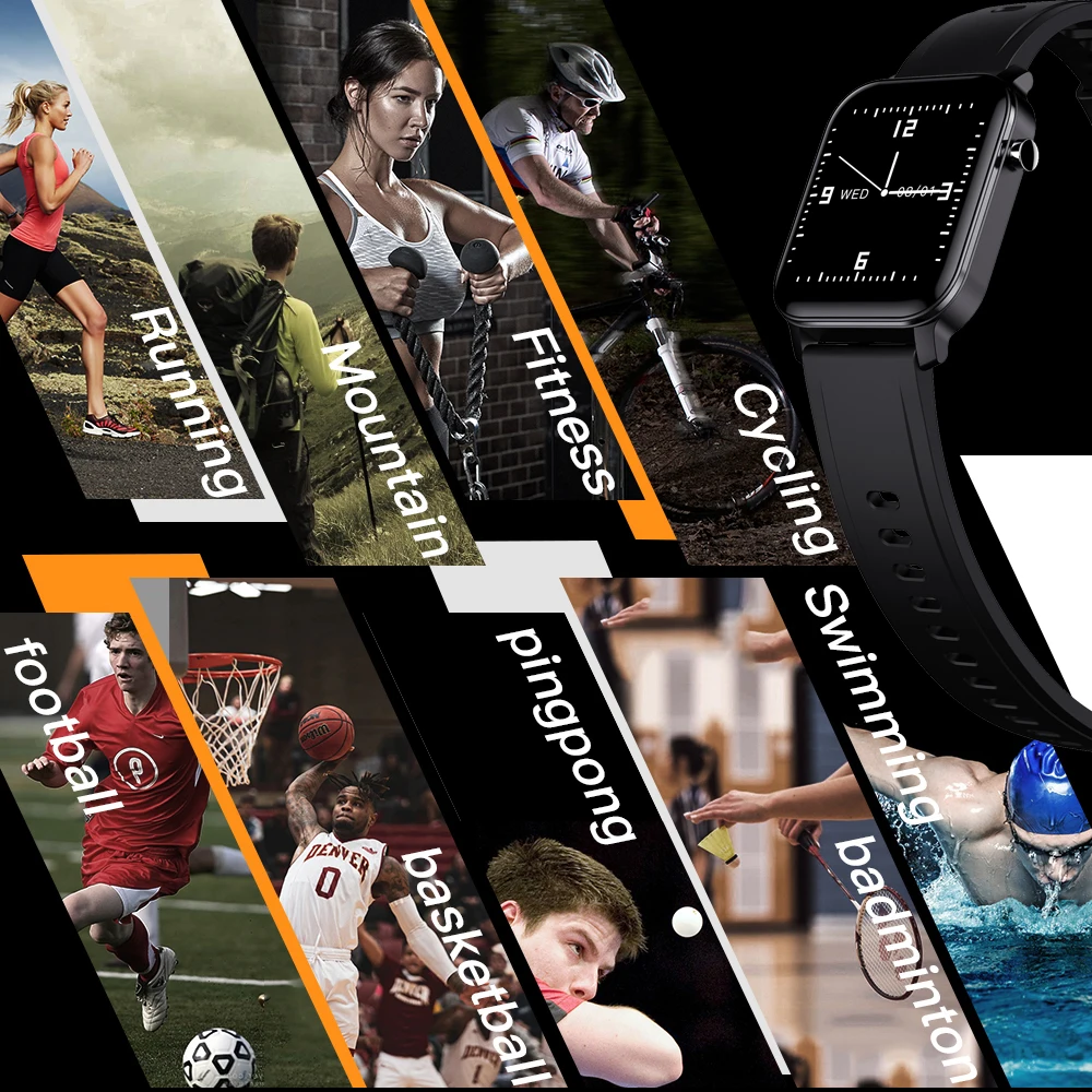 SENBONO IP68 Waterproof Smart Watch Wristband Men Women Lady Support Sport Clock Heart Rate Sleep Monitoring Smartwatch Tracker
SENBONO IP68 Waterproof Smart Watch Wristband Men Women Lady Support Sport Clock Heart Rate Sleep Monitoring Smartwatch Tracker
