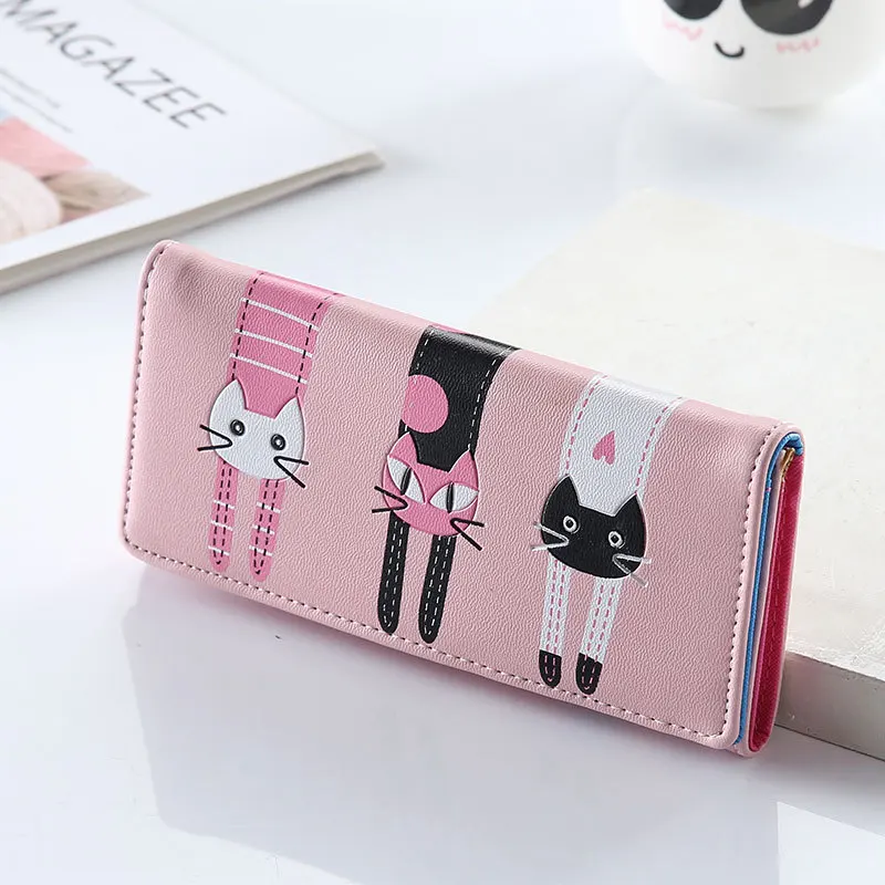 New Japan and South Korea Cute Cartoon Three Cat Clutch Bag Lady Long Wallet 20% Off Student Coin Purse
New Japan and South Korea Cute Cartoon Three Cat Clutch Bag Lady Long Wallet 20% Off Student Coin Purse