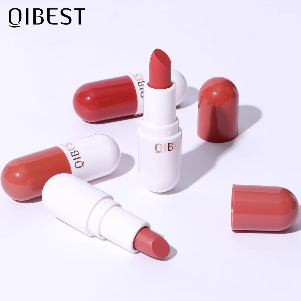 QIBEST Matte Lipstick Lips Makeup Portable Velvet Long Lasting Waterproof Lipstick Nude Matte Cosmetics Makeup Lipstick Lip Tint
QIBEST Matte Lipstick Lips Makeup Portable Velvet Long Lasting Waterproof Lipstick Nude Matte Cosmetics Makeup Lipstick Lip Tint