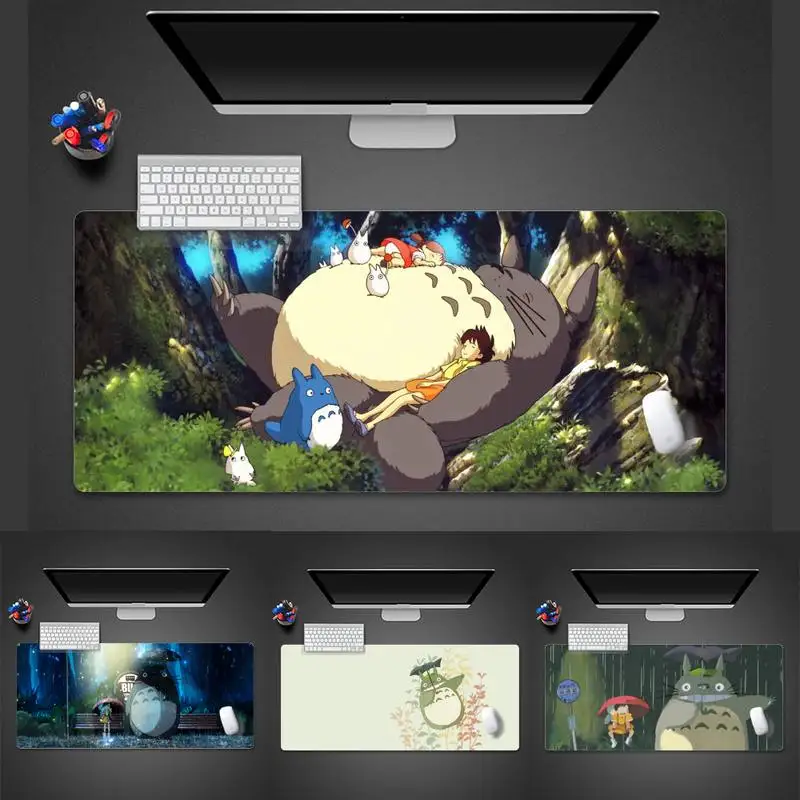 Коврик для мыши Totoro резиновый, мультяшный скоростной коврик для мыши, большой нескользящий, Размер X XL, для ноутбука
Коврик для мыши Totoro резиновый, мультяшный скоростной коврик для мыши, большой нескользящий, Размер X XL, для ноутбука