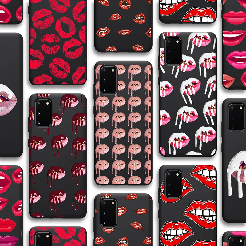 Lips Case for Samsung Galaxy S21 A51 S20 A50 A71 A70 A12 A21S S10 S9 S8 A20 A30 S10e Note 20 10 Plus Ultra Lite Black TPU
Lips Case for Samsung Galaxy S21 A51 S20 A50 A71 A70 A12 A21S S10 S9 S8 A20 A30 S10e Note 20 10 Plus Ultra Lite Black TPU