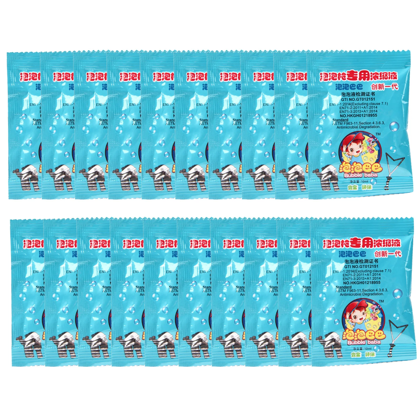 20/10pcs Concentrated Bubble Solution Just Add Water Refill Solution for Automatic Soap Water Bubble Machine Gatling Bubble Gun
20/10pcs Concentrated Bubble Solution Just Add Water Refill Solution for Automatic Soap Water Bubble Machine Gatling Bubble Gun