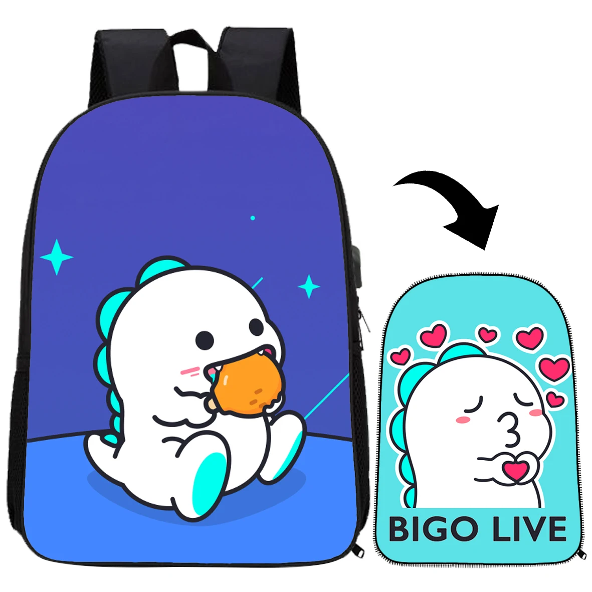 BIGO LIVE детский аниме рюкзак детский мультяшный рюкзак детский школьный подарок рюкзаки 3D рюкзак для мальчиков девочек школьная сумка
BIGO LIVE детский аниме рюкзак детский мультяшный рюкзак детский школьный подарок рюкзаки 3D рюкзак для мальчиков девочек школьная сумка