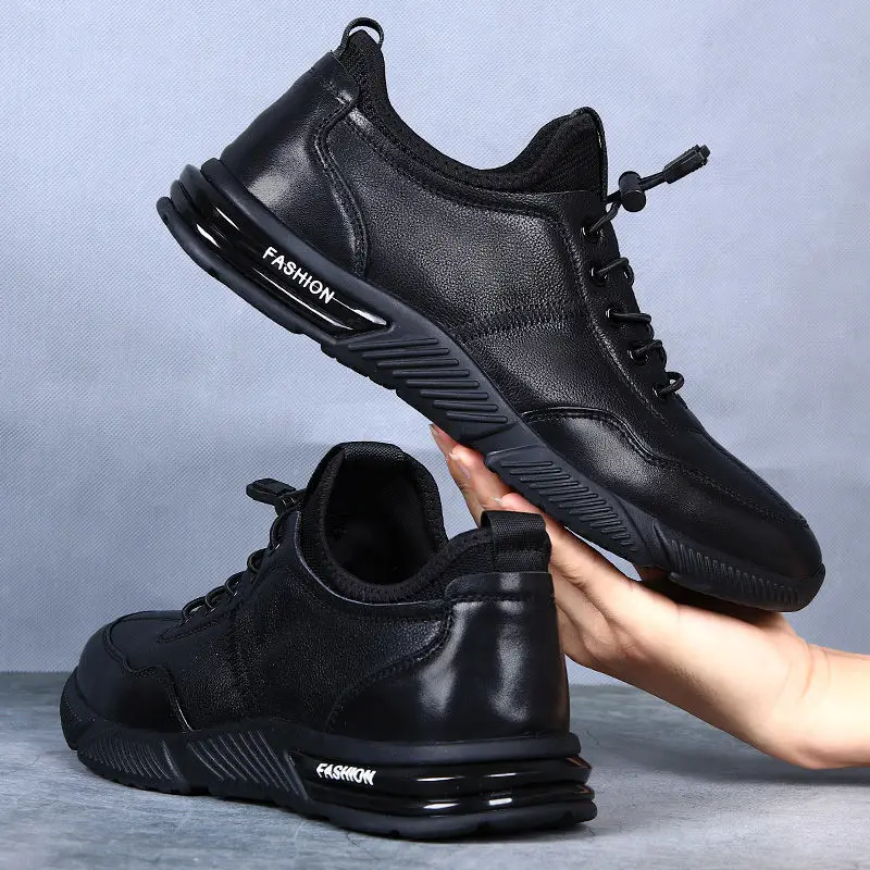 Men's Sports Shoes 2021 Spring New Leather Shoes Fashion Korean Style Trendy Shoes Men's Casual Shoes
Men's Sports Shoes 2021 Spring New Leather Shoes Fashion Korean Style Trendy Shoes Men's Casual Shoes