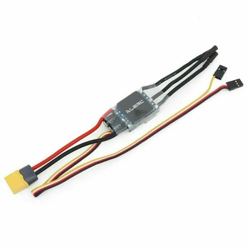 Контроллер скорости ALZRC Platinum 50A V4 ESC для вертолета X360 GAUI X3 450 480
Контроллер скорости ALZRC Platinum 50A V4 ESC для вертолета X360 GAUI X3 450 480