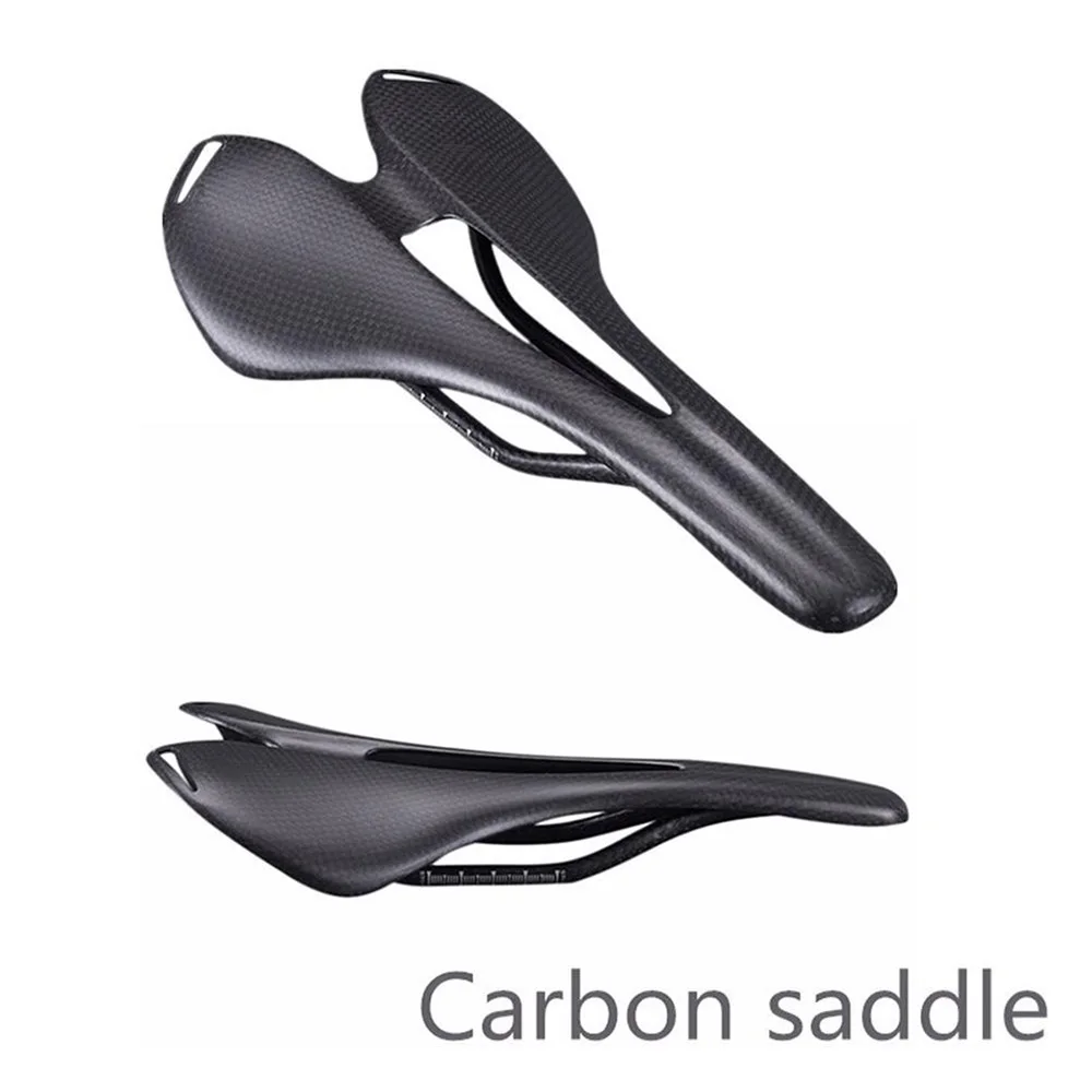 Bike Seat Bicycle Saddle Pad 3K T700 Carbon Fiber Bicycle Seat Cushion Soft Saddle Seat Hollow Saddle for MTB Road Bike
Bike Seat Bicycle Saddle Pad 3K T700 Carbon Fiber Bicycle Seat Cushion Soft Saddle Seat Hollow Saddle for MTB Road Bike