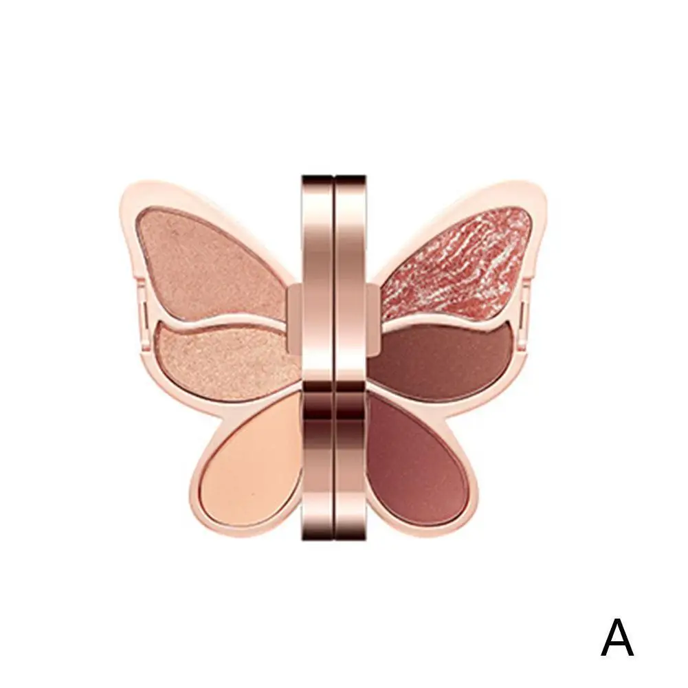 Butterfly Design Eye Shadow 6 Color Pearl Sequins Glitter Palette Shiny Pigmented Matte Eyeshadow Lasting Makeup Eyeshadow R6A3
Butterfly Design Eye Shadow 6 Color Pearl Sequins Glitter Palette Shiny Pigmented Matte Eyeshadow Lasting Makeup Eyeshadow R6A3