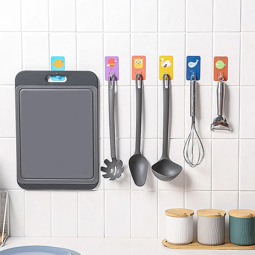 1PC Cute Strong Bearing Free Punching Stick Hook Wall Hanger Non-Marking Cartoon Adhesive Wall Hook
1PC Cute Strong Bearing Free Punching Stick Hook Wall Hanger Non-Marking Cartoon Adhesive Wall Hook