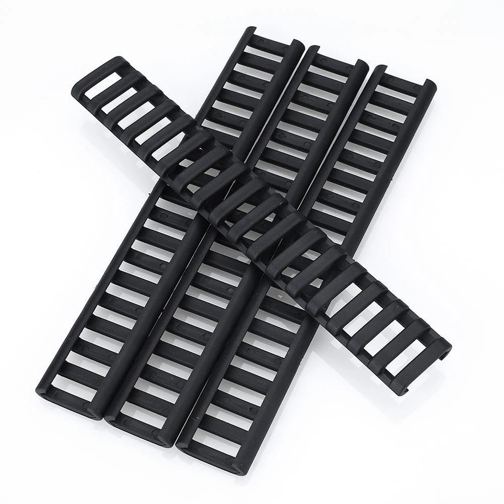 4pcs 18 Slots Ladder Rail Cover Plastic Fish Bone Airsoft Rifle Handguard Protector Rubber Picatinny Rail Covers Gun Accessories
4pcs 18 Slots Ladder Rail Cover Plastic Fish Bone Airsoft Rifle Handguard Protector Rubber Picatinny Rail Covers Gun Accessories