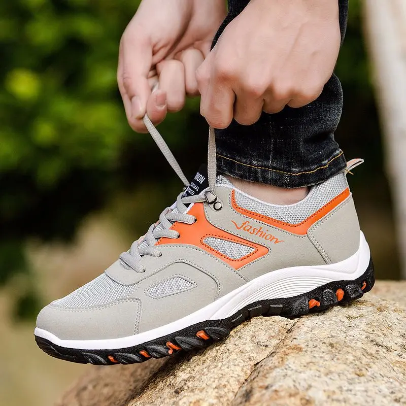 New High Quality Lace Up Men Sports Running Shoes Personality Men Sports Sneakers Wild Tide Breathable Casual Shoes
New High Quality Lace Up Men Sports Running Shoes Personality Men Sports Sneakers Wild Tide Breathable Casual Shoes