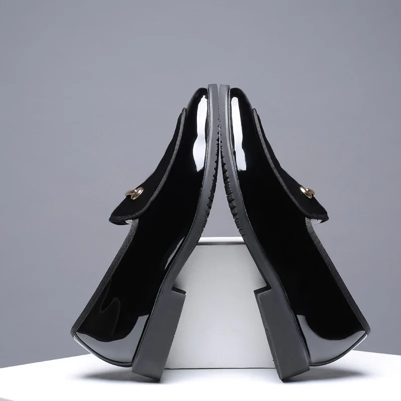 2019 Luxury Business Leather Shoes Party Casual Shoes Slip-on Flat Loafers Mens Formal Dress Shoes Wedding Nightclub Party Shoes
2019 Luxury Business Leather Shoes Party Casual Shoes Slip-on Flat Loafers Mens Formal Dress Shoes Wedding Nightclub Party Shoes