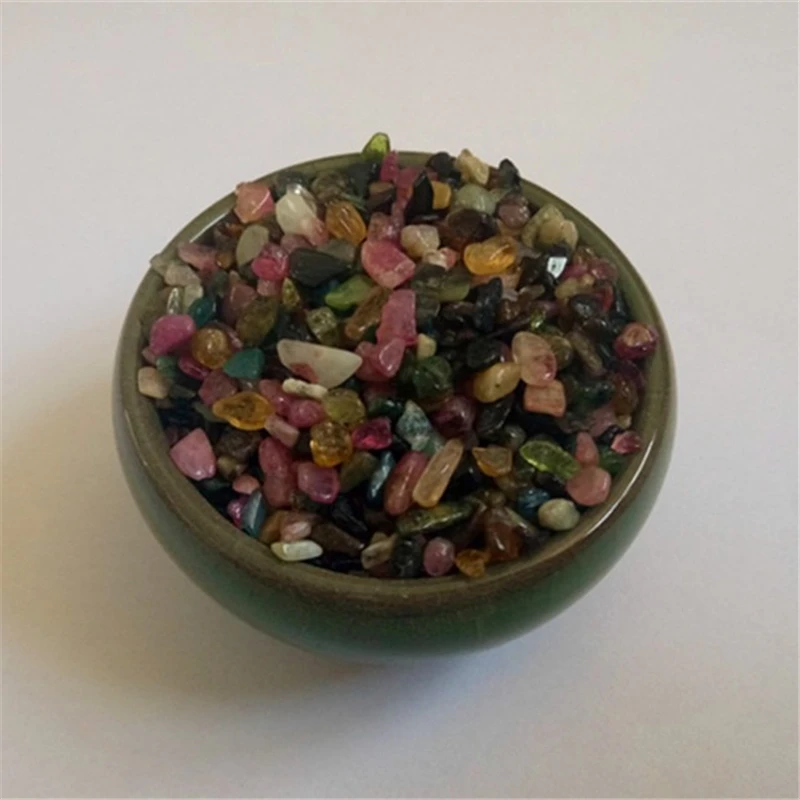 Beautiful natural quartz gravel rainbow tourmaline crystal chips for Flower pots and fish tanks
Beautiful natural quartz gravel rainbow tourmaline crystal chips for Flower pots and fish tanks
