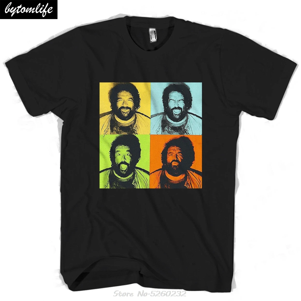 Bud Spencer Camiseta Pop Art Men's / Women's T Shirt Men Tshirt Short Sleeve Print Casual Breaking Bad Print T Shirt For Men
Bud Spencer Camiseta Pop Art Men's / Women's T Shirt Men Tshirt Short Sleeve Print Casual Breaking Bad Print T Shirt For Men