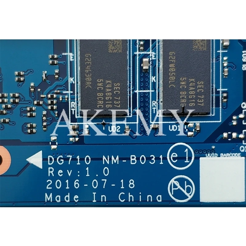 For For Lenovo 110-17IKB laptop motherboard I3-7100U VGA(V2G) DDR(4G) number NM-B031 FRU 5B20M40836 5B20M40834 
For For Lenovo 110-17IKB laptop motherboard I3-7100U VGA(V2G) DDR(4G) number NM-B031 FRU 5B20M40836 5B20M40834