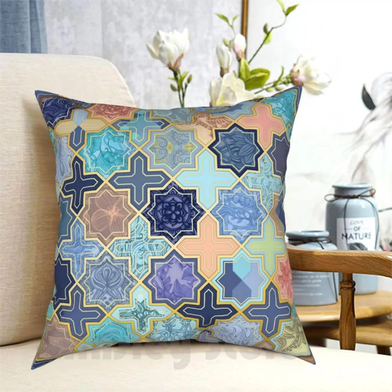 Peach And Blue Geometric Tile Pattern Pillow Case Printed Home Soft Throw Pillow Geometric Pattern Tiles Tile Moroccan
Peach And Blue Geometric Tile Pattern Pillow Case Printed Home Soft Throw Pillow Geometric Pattern Tiles Tile Moroccan