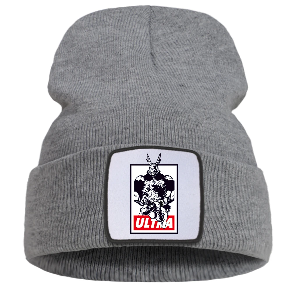 Thick Creativity Knitted Hats Casual Hip Hop Beanie Hat My Hero Academia Anime Ski Bonnet Cap Warm Wool Outdoor Skullies Caps
Thick Creativity Knitted Hats Casual Hip Hop Beanie Hat My Hero Academia Anime Ski Bonnet Cap Warm Wool Outdoor Skullies Caps
