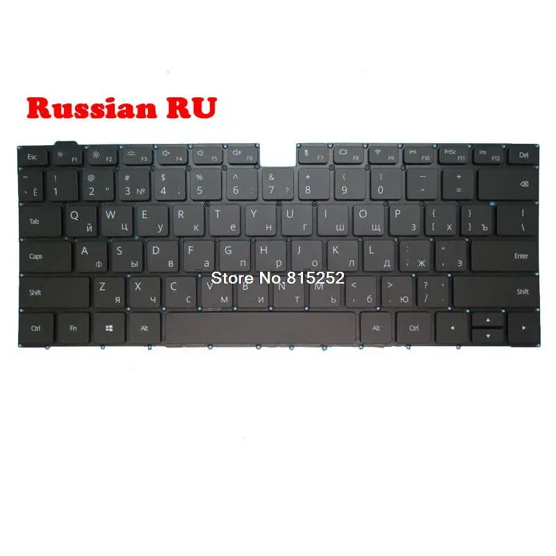 Laptop Keyboard For HUAWEI MateBook D 14 Nbl-WAQ9R Russian RU/United States US/France FR/ Spanish SP Black With Backlit
Laptop Keyboard For HUAWEI MateBook D 14 Nbl-WAQ9R Russian RU/United States US/France FR/ Spanish SP Black With Backlit