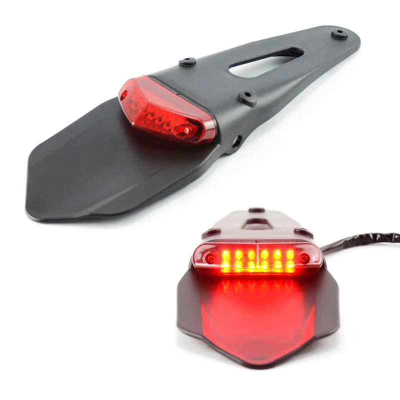 1PCS Motorcycle Dirt Bike Rear Fender Brake Stop Taillight Motocross Enduro Mudguards 12V LED Tail Light Motorcycle Styling
1PCS Motorcycle Dirt Bike Rear Fender Brake Stop Taillight Motocross Enduro Mudguards 12V LED Tail Light Motorcycle Styling