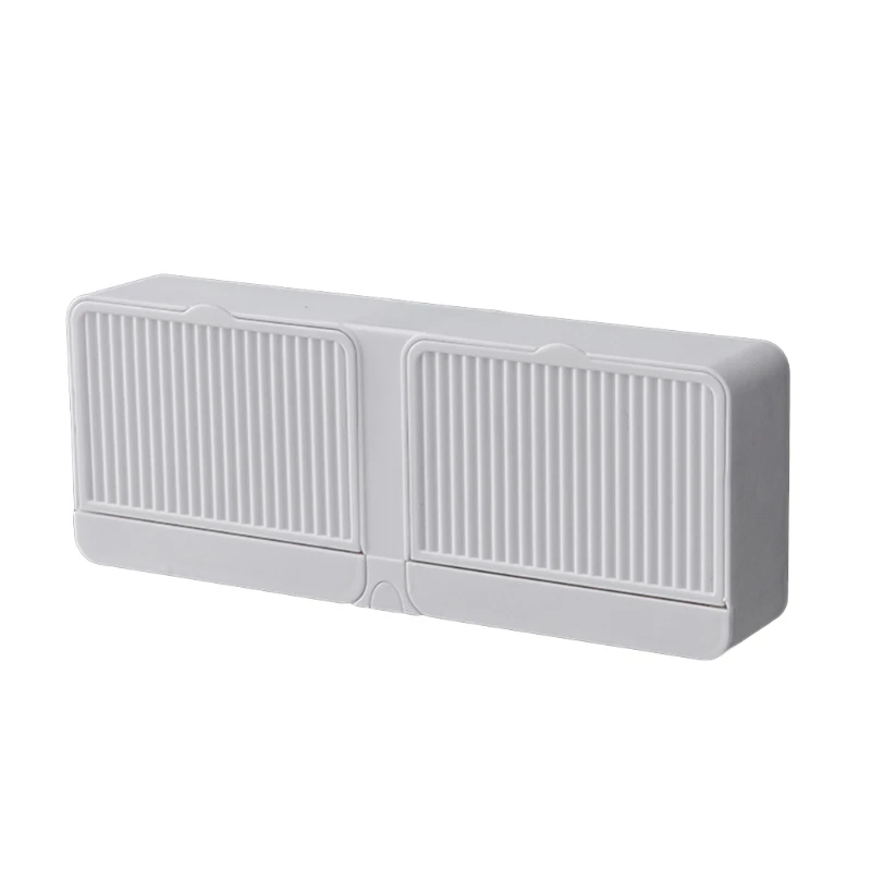 Soap Storage Box Rack Plastic Dish Holder Water Drain Tray Plate Bathroom Supply 
Soap Storage Box Rack Plastic Dish Holder Water Drain Tray Plate Bathroom Supply