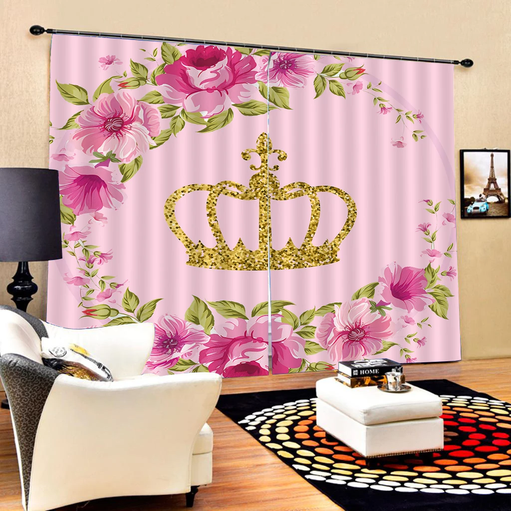 3D Flowers Crwon Window Curtain Thin/ Thicken Living Room Bedroom Decorative Kitchen Curtains Drapes Home Decor Dropship
3D Flowers Crwon Window Curtain Thin/ Thicken Living Room Bedroom Decorative Kitchen Curtains Drapes Home Decor Dropship