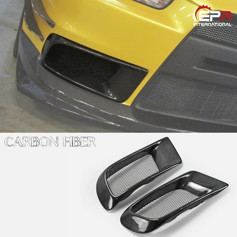 For EVO 10 R-Style carbon fiber Vent intake Front Bumper car Air Vent Duct 2pcs
For EVO 10 R-Style carbon fiber Vent intake Front Bumper car Air Vent Duct 2pcs