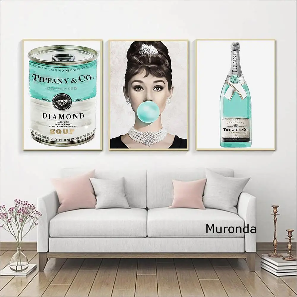 Posters and Prints Classical Star Picture Hepburn Portrait Canvas Painting Girl Room Home Decoration Frameless
Posters and Prints Classical Star Picture Hepburn Portrait Canvas Painting Girl Room Home Decoration Frameless