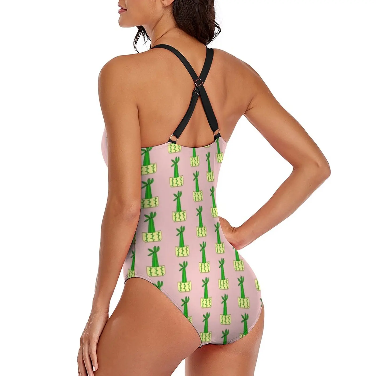 Cactus Swimsuit Fashionable One Piece Swimwear Women Printed Bath Bathing Suit 
Cactus Swimsuit Fashionable One Piece Swimwear Women Printed Bath Bathing Suit