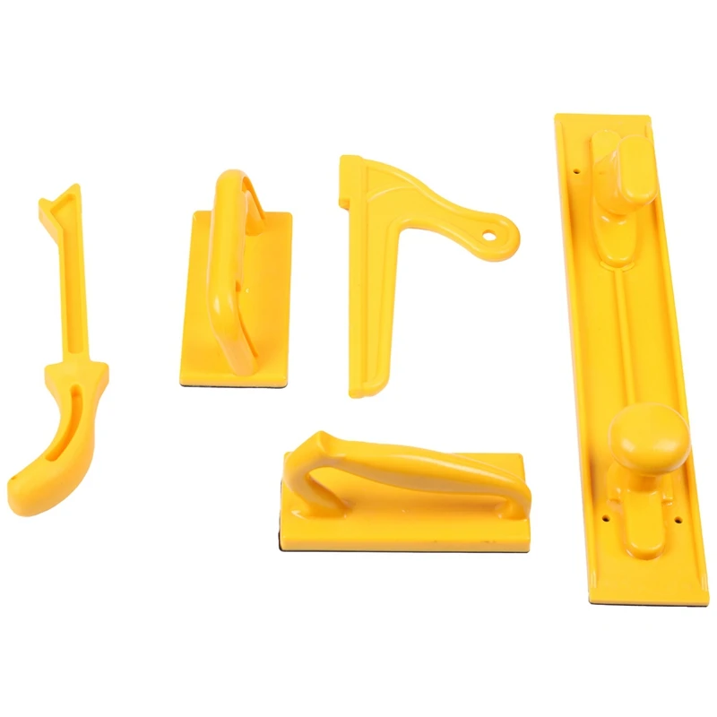 Woodworking Tools 5 Sets Of Plastic Table Saw Pusher Push Block And Stick Package
Woodworking Tools 5 Sets Of Plastic Table Saw Pusher Push Block And Stick Package