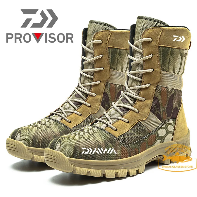 Daiwa рыболовные ботинки новые мужские военные ботинки высокие уличные походные ботинки мужская качественная Противоударная обувь
Daiwa рыболовные ботинки новые мужские военные ботинки высокие уличные походные ботинки мужская качественная Противоударная обувь