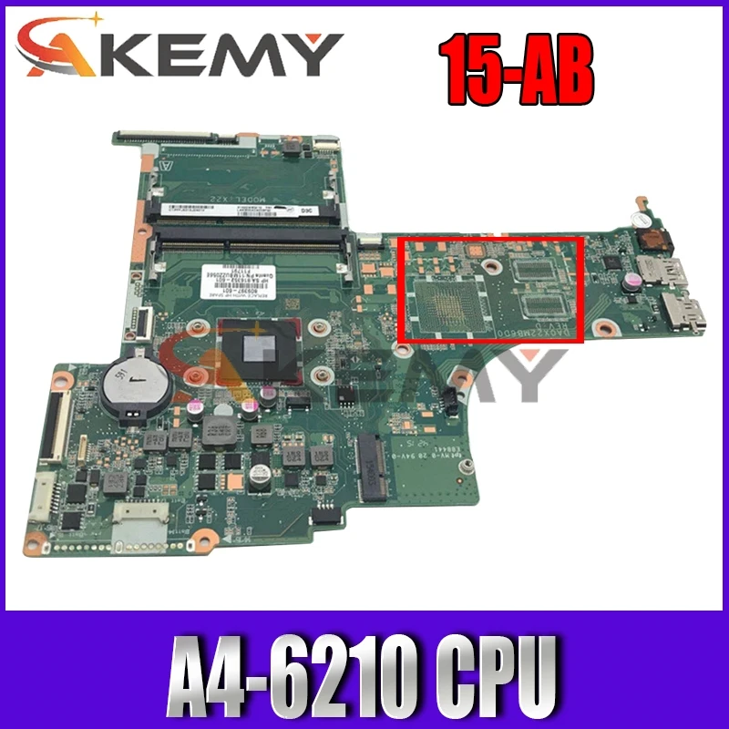Akemy материнская плата для ноутбука HP Pavilion 15-AB A4-6210 Процессор DDR3 DA0X22MB6D0 809335-601 809335-001 материнская плата полностью протестирована
Akemy материнская плата для ноутбука HP Pavilion 15-AB A4-6210 Процессор DDR3 DA0X22MB6D0 809335-601 809335-001 материнская плата полностью протестирована