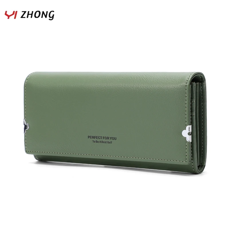 YIZHONG Long Pu Leather Luxury Wallets for Women Forever Young Large Capacity Purses Card Holder Coin Pocket Female Purse Bolsa
YIZHONG Long Pu Leather Luxury Wallets for Women Forever Young Large Capacity Purses Card Holder Coin Pocket Female Purse Bolsa