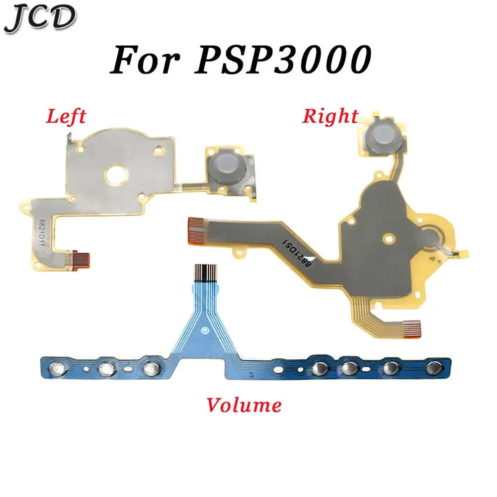 JCD For PSP 3000 Left Right Buttons Function Start Home Volume PCB Keypad Flex Cable for Sony PSP 3000 / PSP 3004 3001 3008 300x
JCD For PSP 3000 Left Right Buttons Function Start Home Volume PCB Keypad Flex Cable for Sony PSP 3000 / PSP 3004 3001 3008 300x