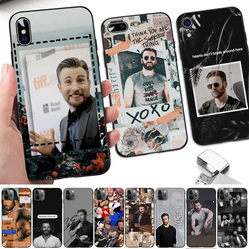 Chris Evans Phone Case for iphone 13 11 12 13 mini pro XS MAX 8 7 6 6S Plus X 5S SE 2020 XR case
Chris Evans Phone Case for iphone 13 11 12 13 mini pro XS MAX 8 7 6 6S Plus X 5S SE 2020 XR case