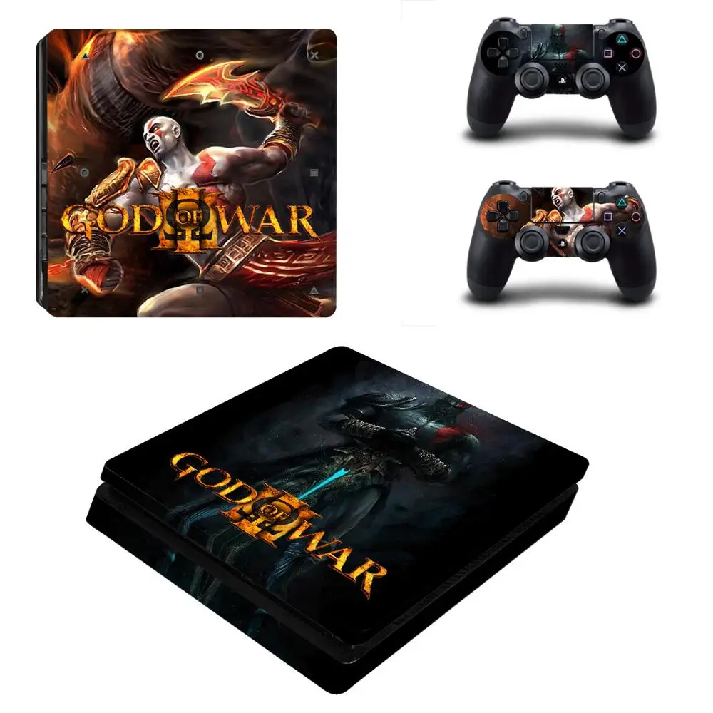 Наклейки God of War PS4 Slim наклейки s Play station 4 для PlayStation и контроллера виниловый чехол |