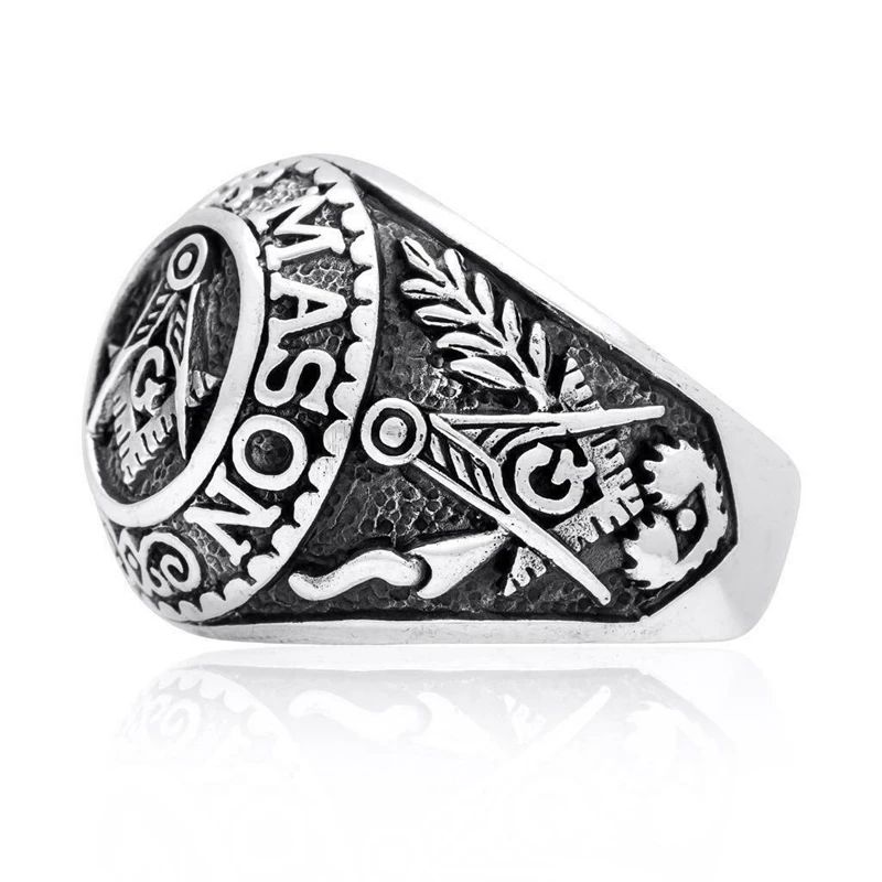 Nordic Freemasonry Signet Ring Retro Steampunk Men Ring 2021 Trend Gothic Accessories Party Gift Index Finger Ring
Nordic Freemasonry Signet Ring Retro Steampunk Men Ring 2021 Trend Gothic Accessories Party Gift Index Finger Ring