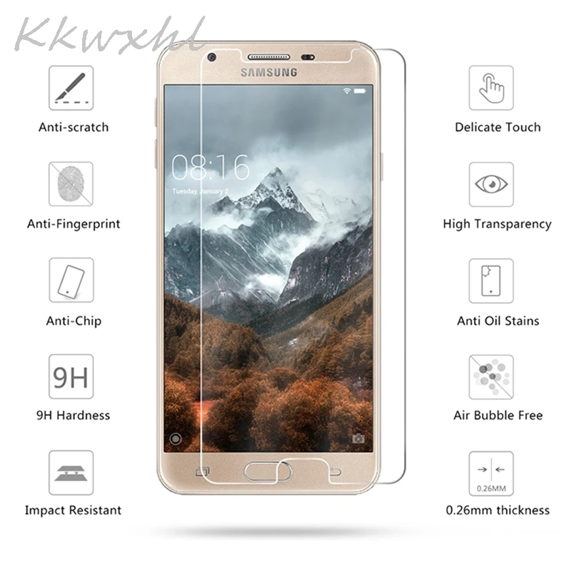 Закаленное стекло 9H для Samsung Galaxy J5 Prime G570 G570F G570Y защитная пленка экрана On5 (2016) |