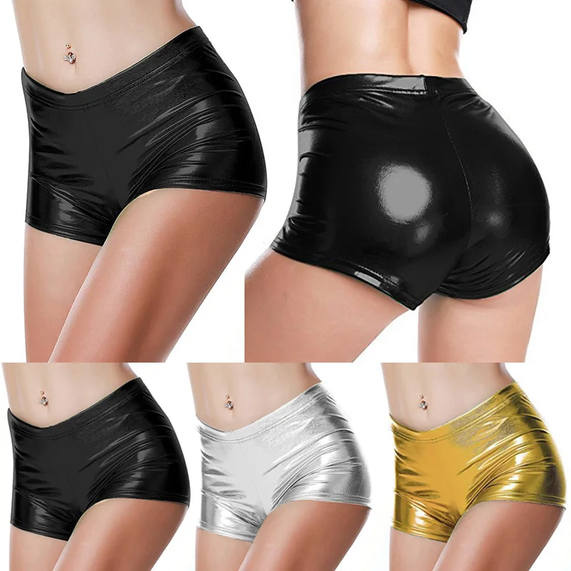 Women Sexy Bright Body Smooth Shorts Slim Tight Fashion Costumes Polyester Skinny Short Night Club Female Shorts
Women Sexy Bright Body Smooth Shorts Slim Tight Fashion Costumes Polyester Skinny Short Night Club Female Shorts