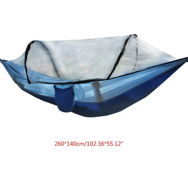 T3EC 1-2 Person Portable Outdoor Hammock with Net Parachute Camping Hanging Sleeping Bed
T3EC 1-2 Person Portable Outdoor Hammock with Net Parachute Camping Hanging Sleeping Bed