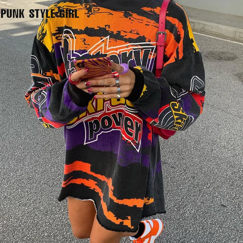 Streetwear Rainbow Striped Hoodies Kpop Cartoon Sweatshirt Long Sleeve Pullover Colorful Tops Y2k Oversized Long Top
Streetwear Rainbow Striped Hoodies Kpop Cartoon Sweatshirt Long Sleeve Pullover Colorful Tops Y2k Oversized Long Top