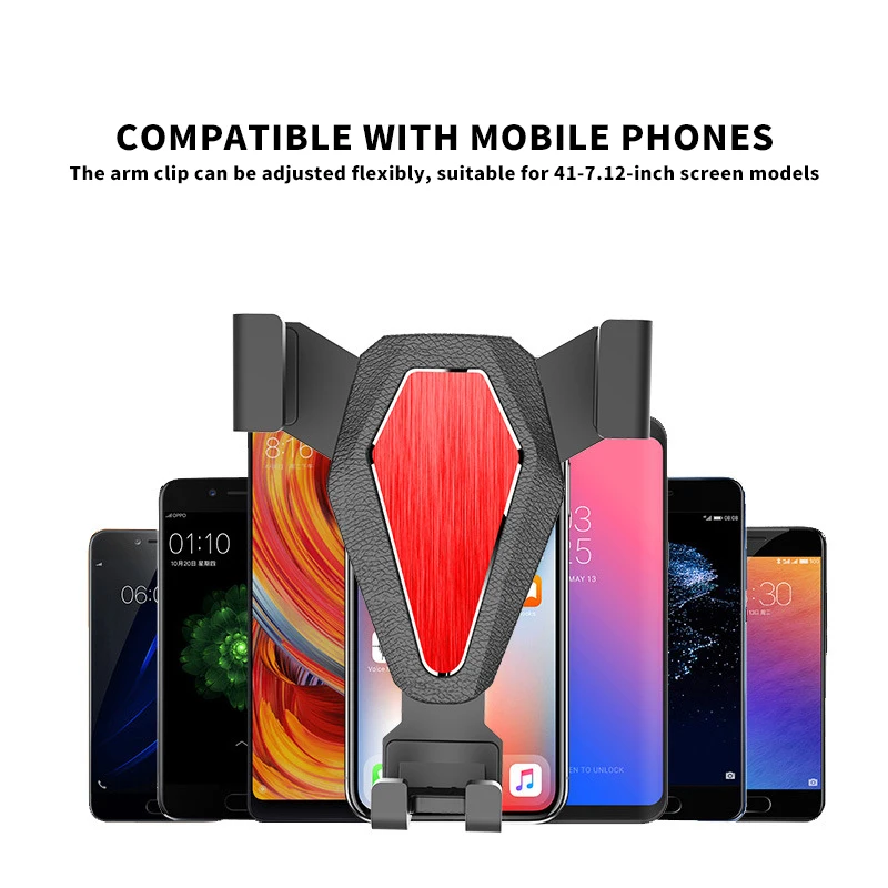 Universal Car Mobile Phone Holder Gravity Bracket Metal Air Outlet Air Vent Mount Stand No Magnetic Phone Holder Car Bracket
Universal Car Mobile Phone Holder Gravity Bracket Metal Air Outlet Air Vent Mount Stand No Magnetic Phone Holder Car Bracket