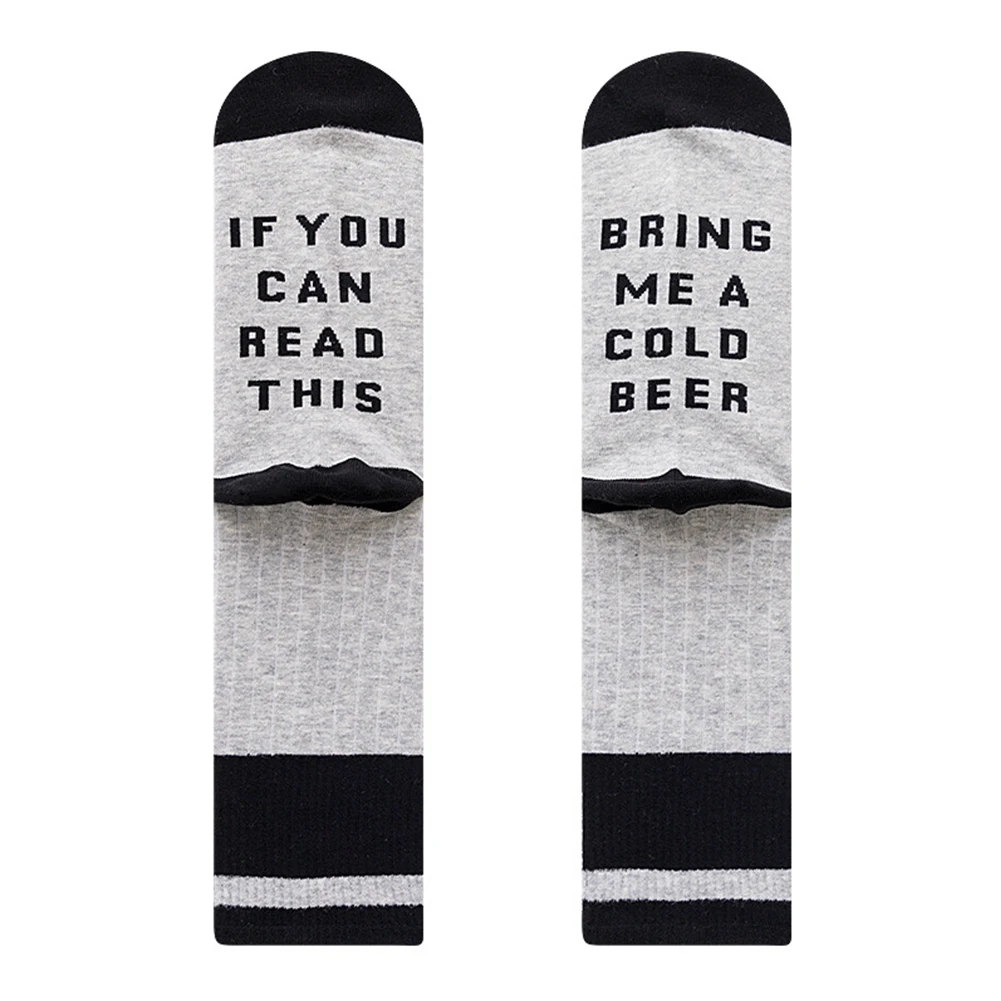 Men Women Party Street Casual Soft Autumn Winter Tube Socks Fashion Letter Print Elastic If You Can Read This Funny Gift
Men Women Party Street Casual Soft Autumn Winter Tube Socks Fashion Letter Print Elastic If You Can Read This Funny Gift