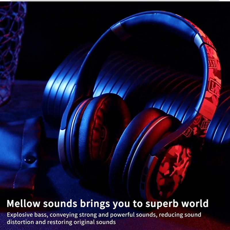 2set EL-A1 Bluetooth Headphone Earphone Head-Mounted Subwoofer Standby Wireless Noise Reduction Headphone White & Red 
2set EL-A1 Bluetooth Headphone Earphone Head-Mounted Subwoofer Standby Wireless Noise Reduction Headphone White & Red