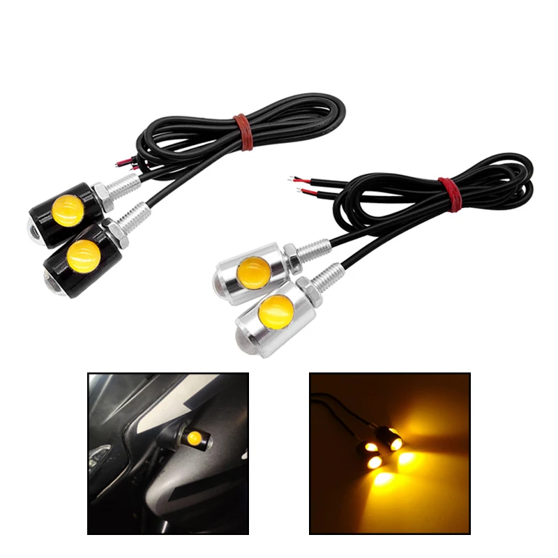2 Pcs LED Motorcycle Signal Lamp Super Bright LED Car Number License Plate Bolt Screw Tail Rear Light Brake Fog Lamp Bulb
2 Pcs LED Motorcycle Signal Lamp Super Bright LED Car Number License Plate Bolt Screw Tail Rear Light Brake Fog Lamp Bulb