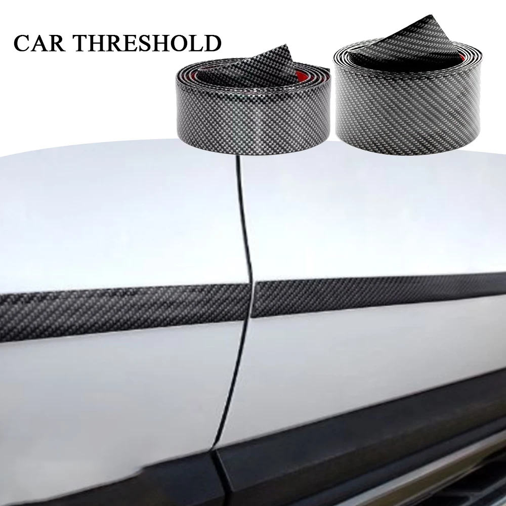 Car Stickers Bumper Sticker Protector Car Door Sill Stickers Carbon Fiber Rubber Body Tape Anti Scratch Scuff Protective Film
Car Stickers Bumper Sticker Protector Car Door Sill Stickers Carbon Fiber Rubber Body Tape Anti Scratch Scuff Protective Film