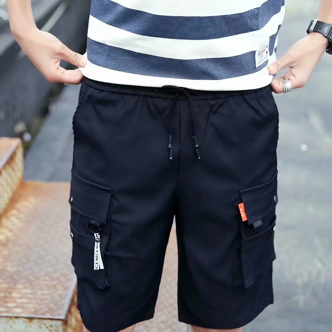 2020 Summer New Cargo Shorts Men Casual Streetwear Jogger Pants Beach Wear Soft Loose Multi Pocket Bermuda Shorts Mens Clothing
2020 Summer New Cargo Shorts Men Casual Streetwear Jogger Pants Beach Wear Soft Loose Multi Pocket Bermuda Shorts Mens Clothing