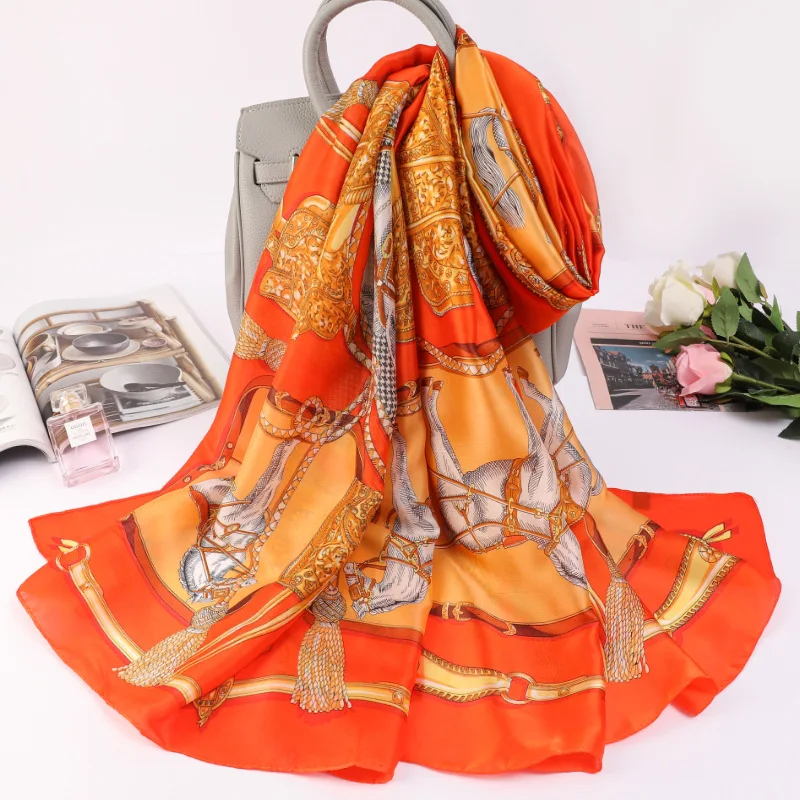 2021 Lady Print Beach Towel Fashion Carriage Dustproof Handkerchief Summer 180X90CM Silk Scarves Korean Travel Sunscreen Shawls
2021 Lady Print Beach Towel Fashion Carriage Dustproof Handkerchief Summer 180X90CM Silk Scarves Korean Travel Sunscreen Shawls