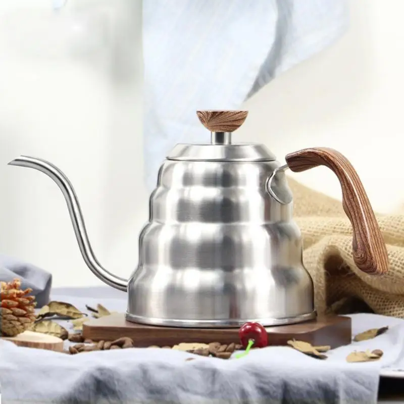 1/1.2L Stainless Steel Coffee Kettle With Thermometer For Hand Drip Pour Over Coffee Tea Pot Teapot Gooseneck Thin Spout 2022
1/1.2L Stainless Steel Coffee Kettle With Thermometer For Hand Drip Pour Over Coffee Tea Pot Teapot Gooseneck Thin Spout 2022