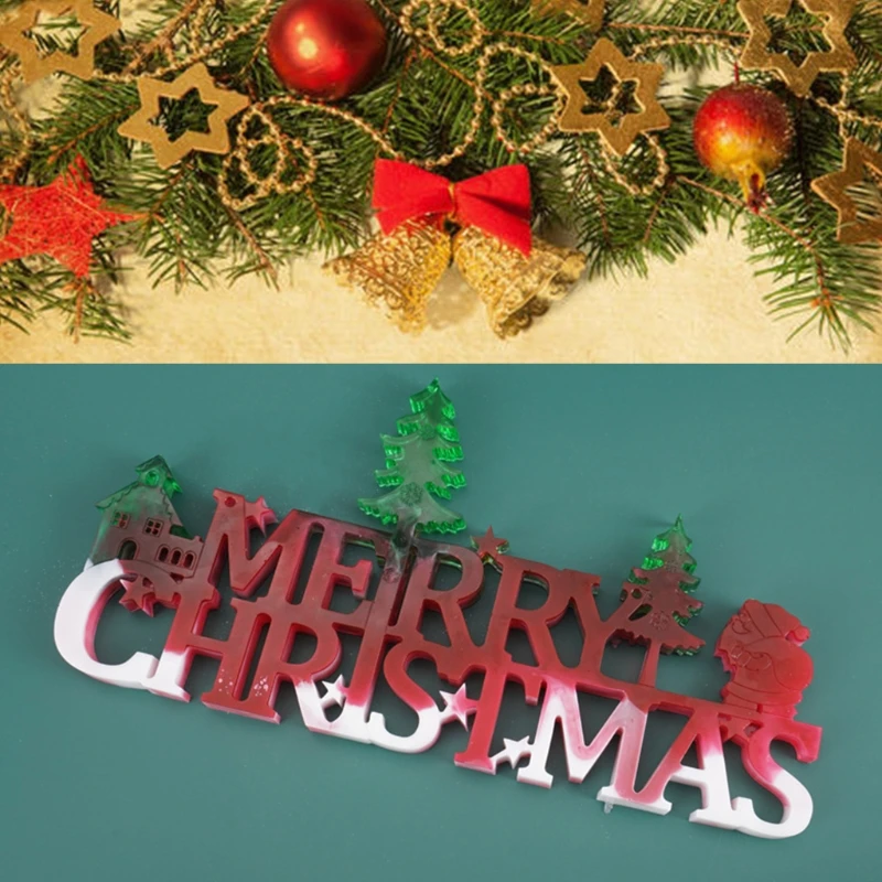 Crystal Epoxy Resin Mold Christmas Listed Decoration Pendant Casting Silicone Mould DIY Crafts Jewelry Making Tools
Crystal Epoxy Resin Mold Christmas Listed Decoration Pendant Casting Silicone Mould DIY Crafts Jewelry Making Tools
