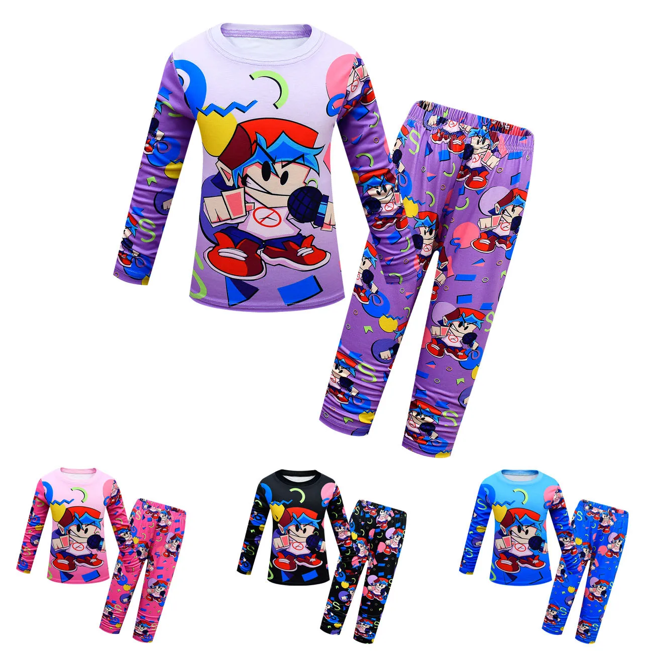New Kids Clothes Boys FNF WHITTY Pyjamas girls Children Tops Pants 2pcs Christmas Pajamas Clothing Girls Homewear Sets Sleepwear
New Kids Clothes Boys FNF WHITTY Pyjamas girls Children Tops Pants 2pcs Christmas Pajamas Clothing Girls Homewear Sets Sleepwear