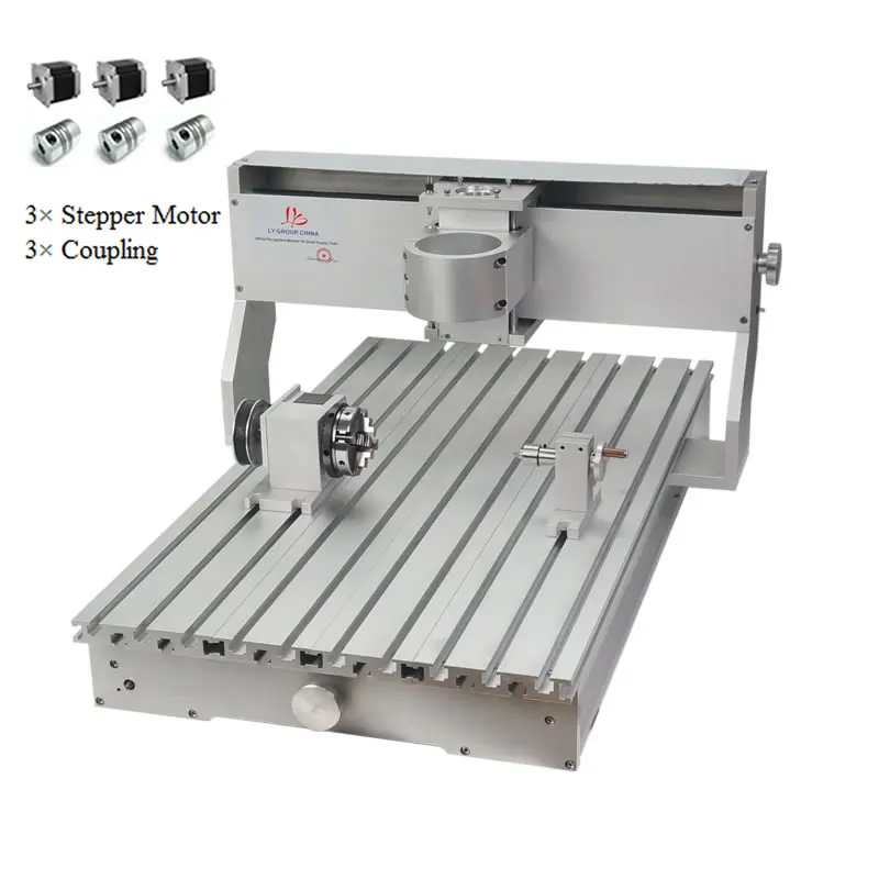 CNC 6040 Frame 4th Axis Aluminum Alloy DIY Kit For Metal Woodworking Machinery Engraver With Stepper Motors and Free TB6600
CNC 6040 Frame 4th Axis Aluminum Alloy DIY Kit For Metal Woodworking Machinery Engraver With Stepper Motors and Free TB6600